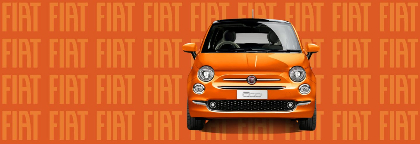Fiat 500 front view