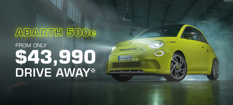 Abarth 500e Driveaway offer